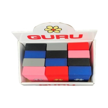 Portasigarette in silicone GURU colori misti (BOX 12 PEZZI)