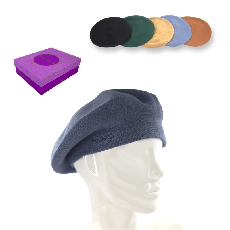 Cappello donna PHARD mod. basco in confezione regalo