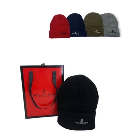 Cappello uomo POLOCLUB in confezione regalo