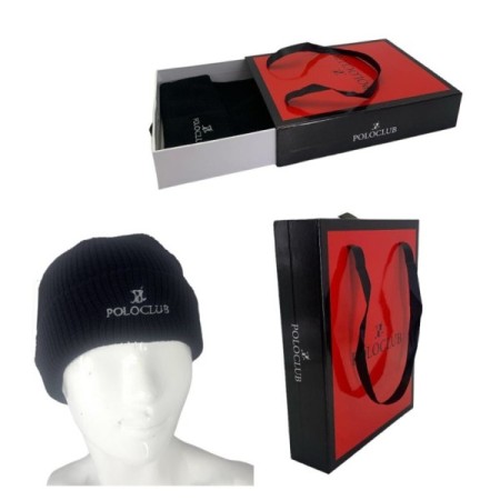 Cappello uomo POLOCLUB in confezione regalo