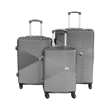 Set trolley POLOCLUB 3 pezzi - Grigio