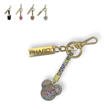 Portachiavi topolino con strass PHARD