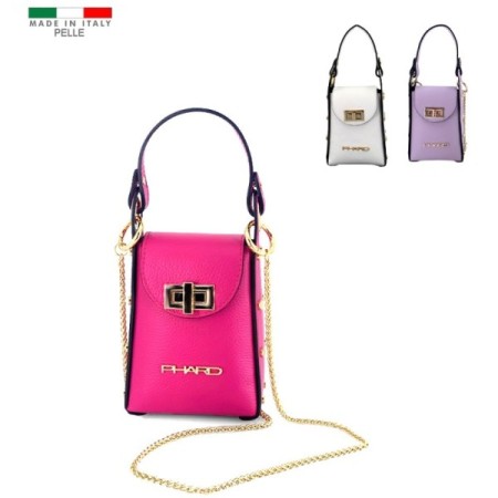 Borsa donna small PHARD MADE IN ITALY in pelle