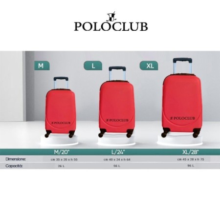 Set trolley POLOCLUB 3 pezzi