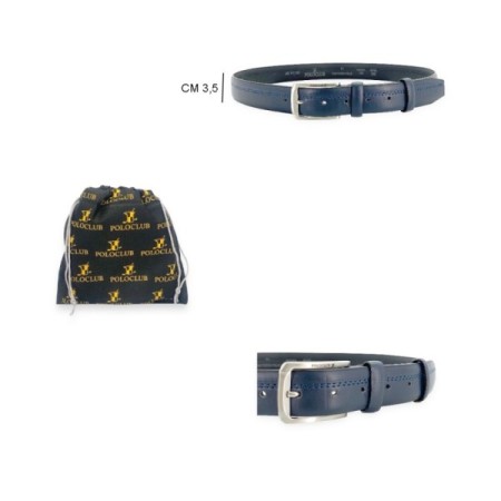 Cintura uomo POLOCLUB 3,5 cm