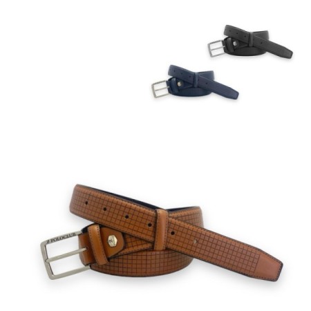 Cintura uomo POLOCLUB 3,5 cm