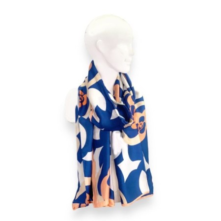 Foulard donna PHARD in confezione regalo - Blu